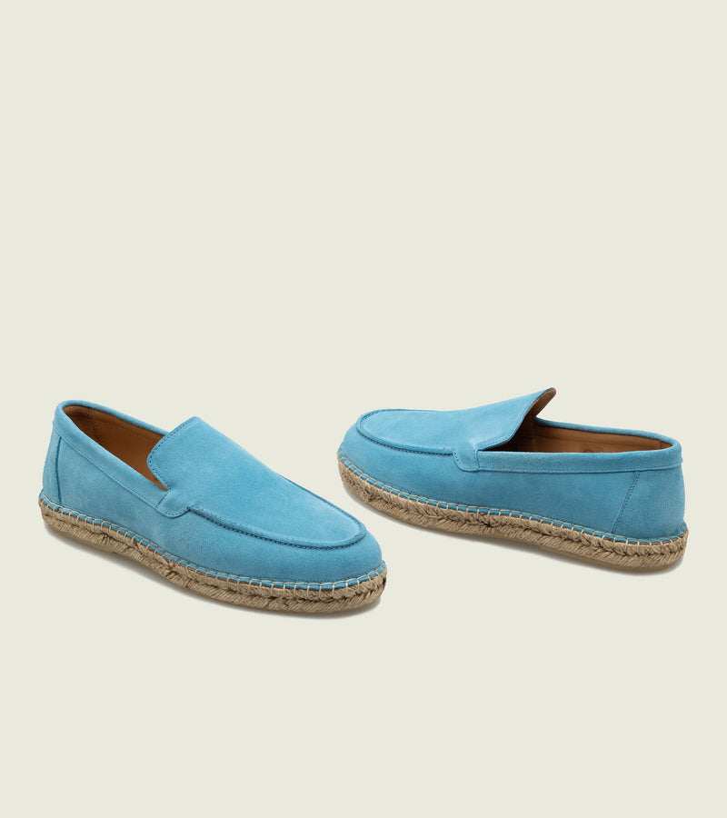 Light Blue Suede