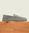 Light Gray Suede