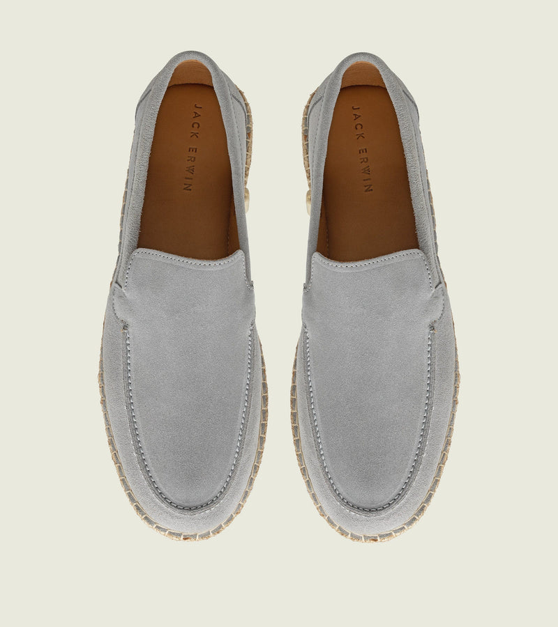 Light Gray Suede
