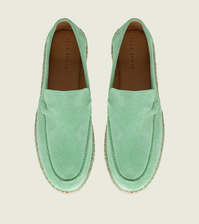 Seafoam Green Suede