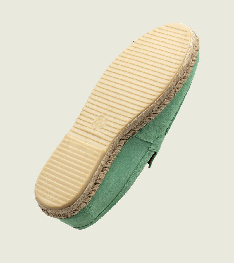 Seafoam Green Suede