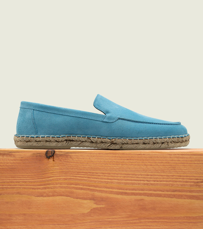 Light Blue Suede