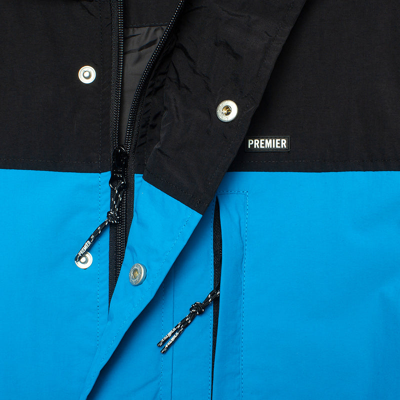 Premier Crescent Parka Black / Blue