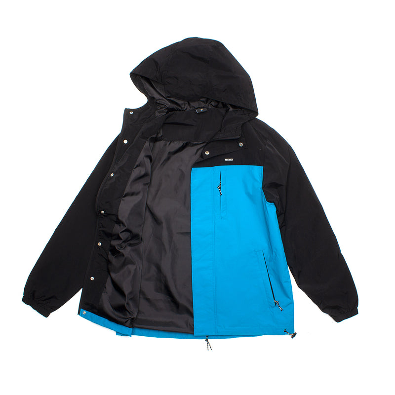 Premier Crescent Parka Black / Blue