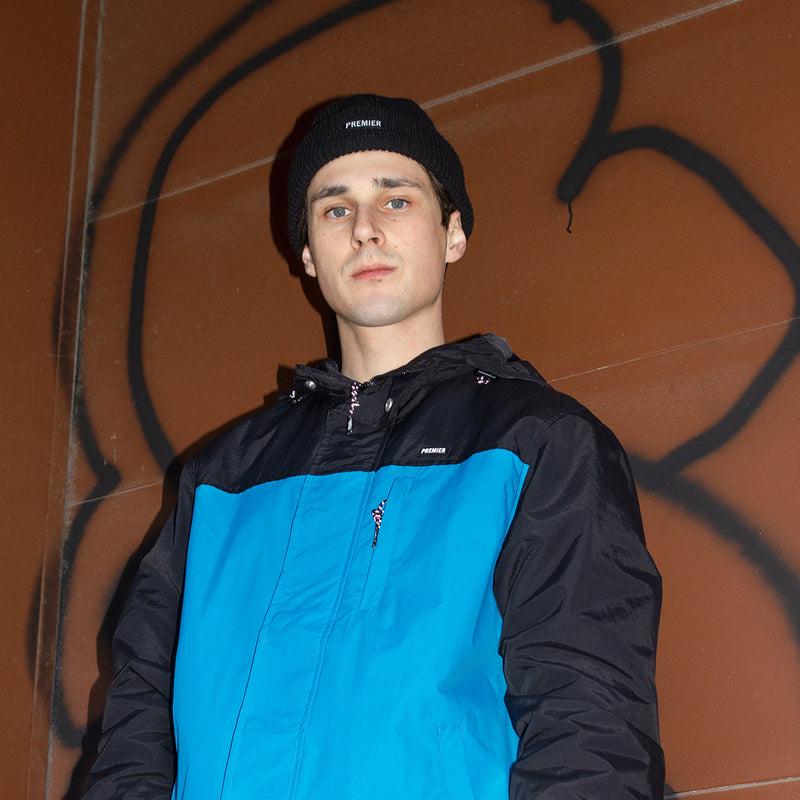 Premier Crescent Parka Black / Blue