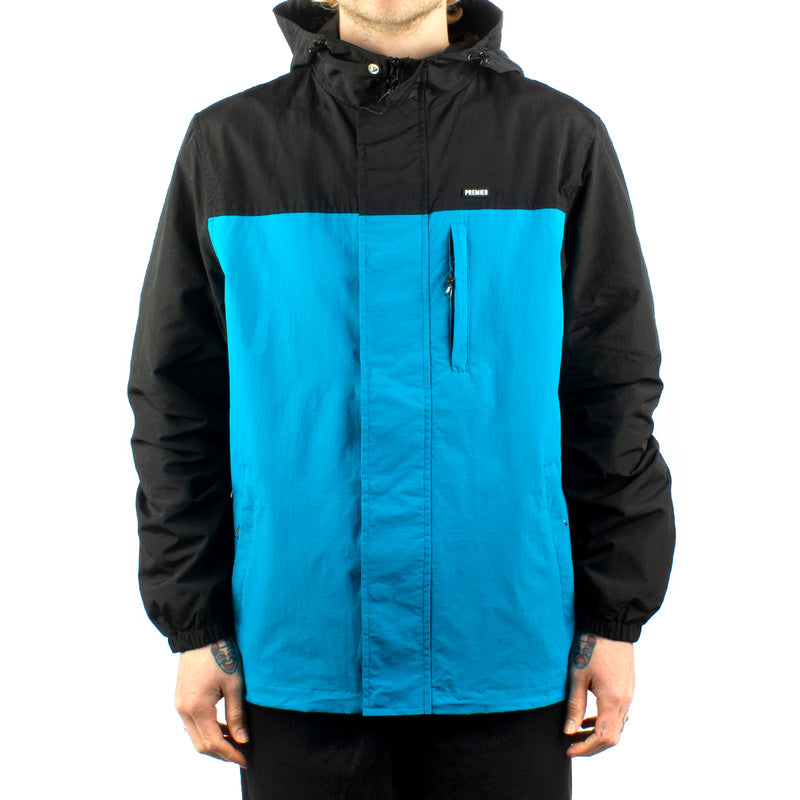 Premier Crescent Parka Black / Blue