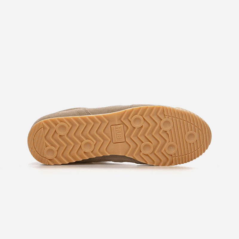 HUB Dayton | Almond Brown/Light Bone/Hub Orange | Men