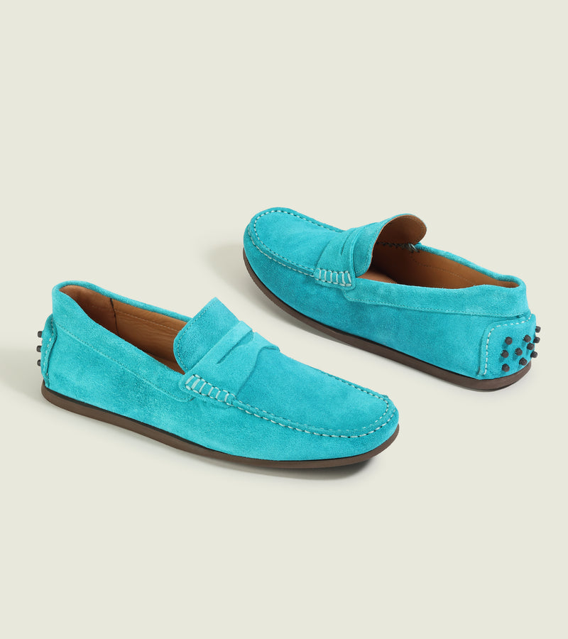 Aqua Suede