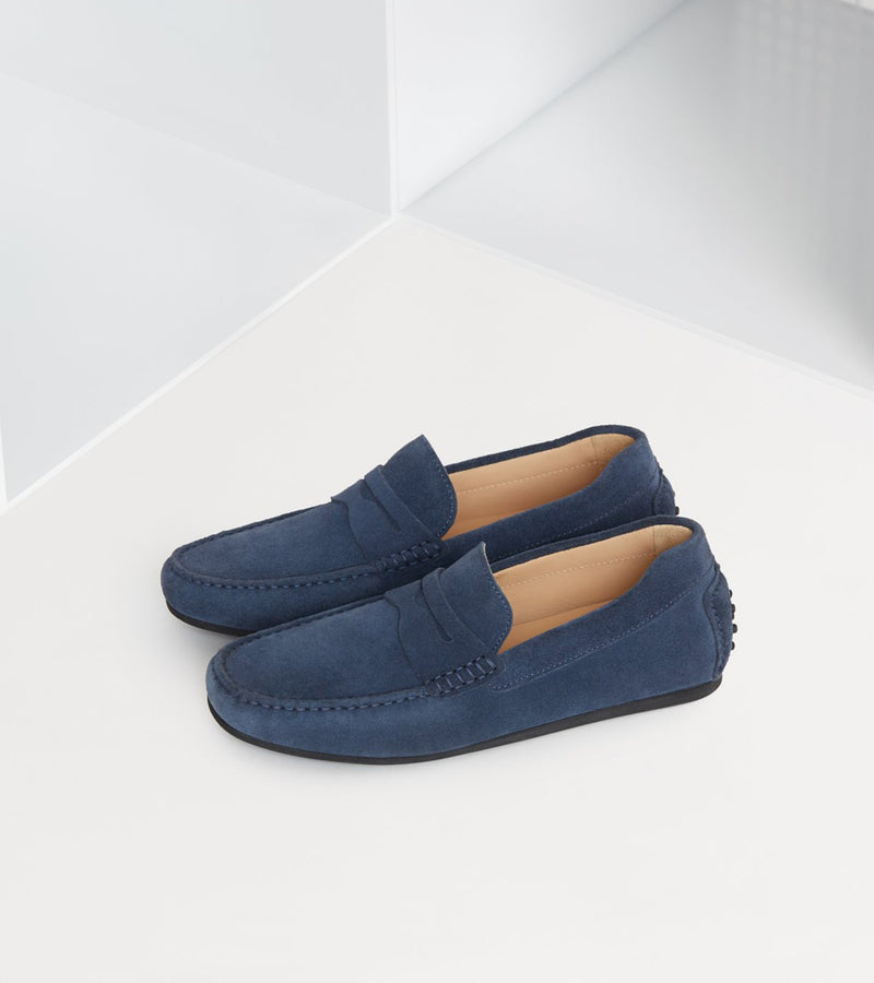 Blue Steel Suede