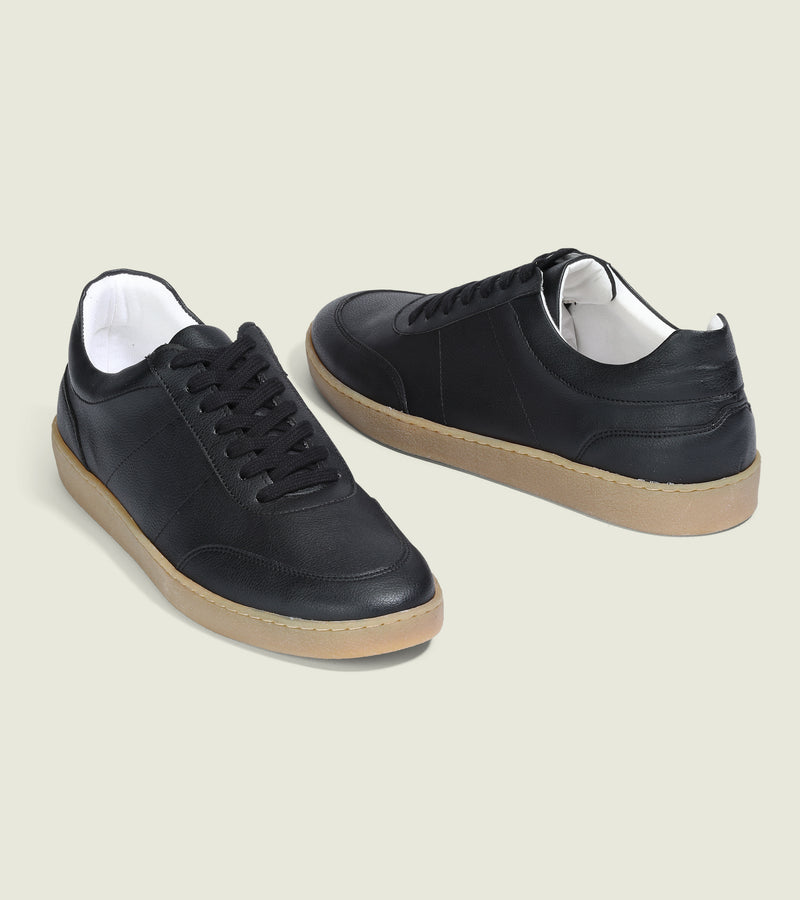 Black Vegan Leather