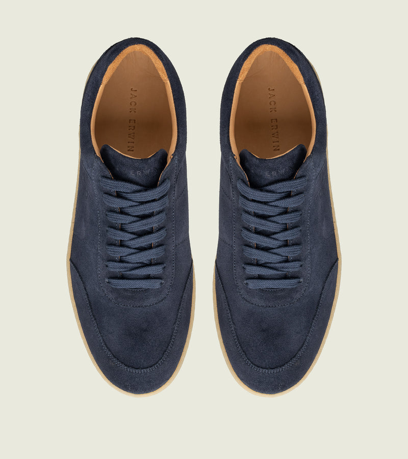Navy Suede