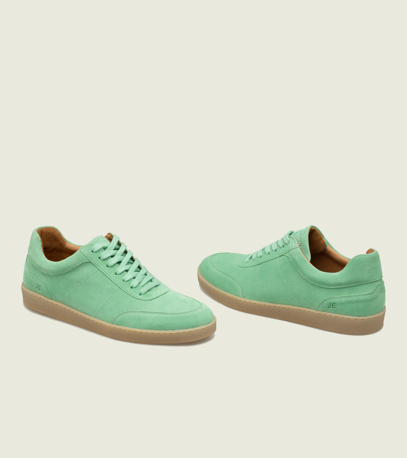 Seafoam Green Suede