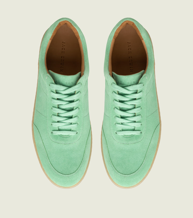 Seafoam Green Suede
