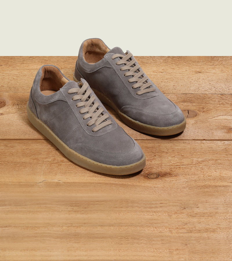 Taupe Suede