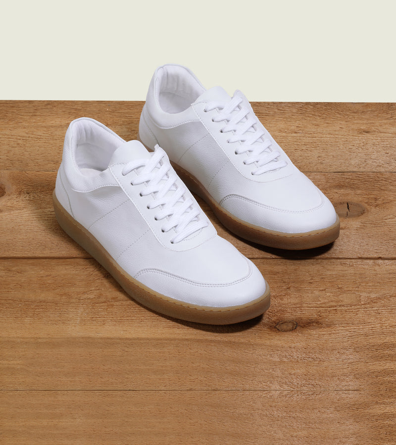 White Vegan Leather