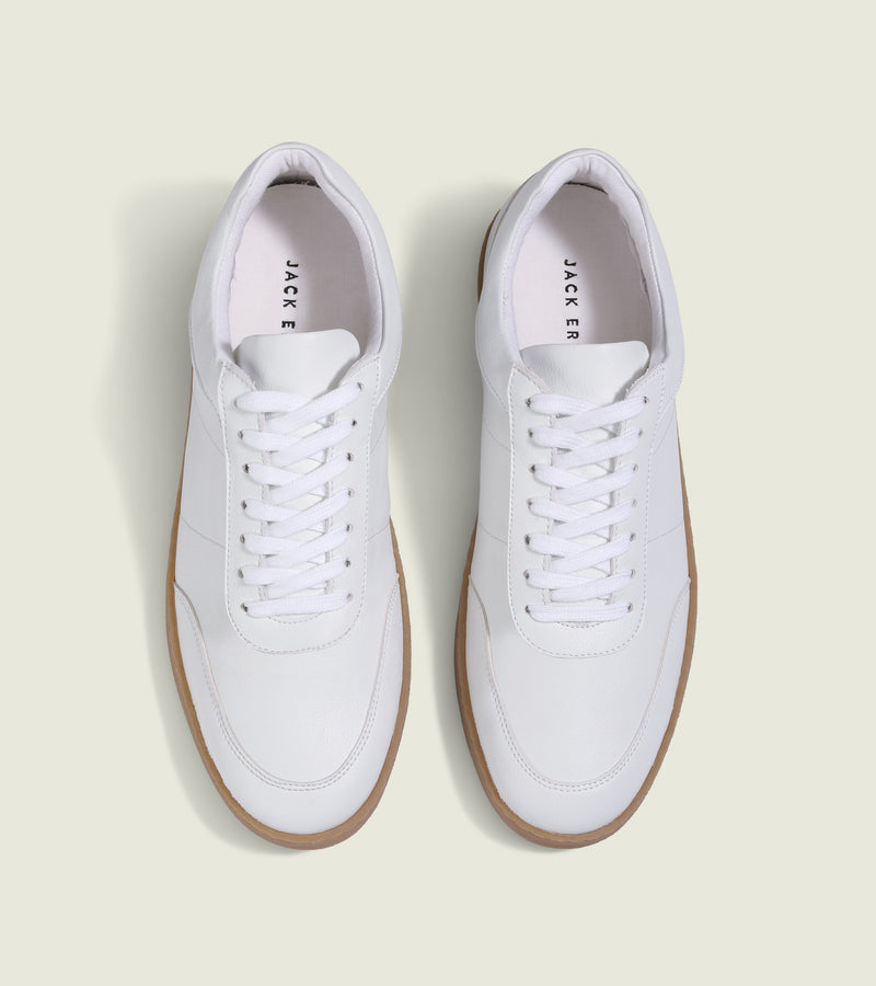 White Vegan Leather