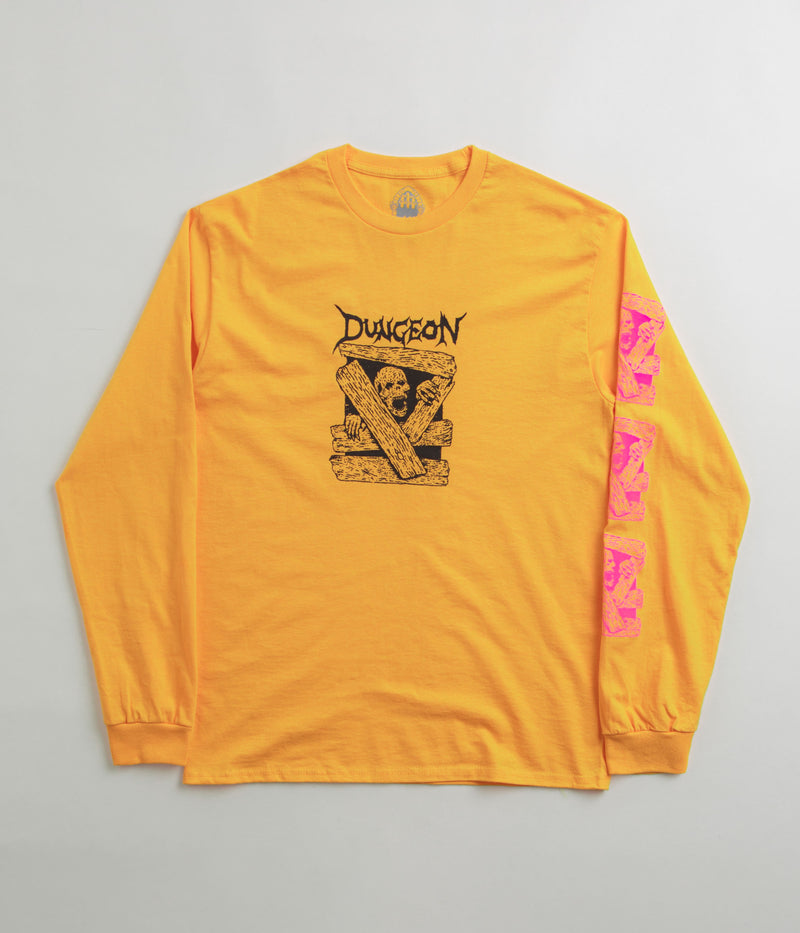 Dungeon Escape Long Sleeve T-Shirt in Golden Yellow
