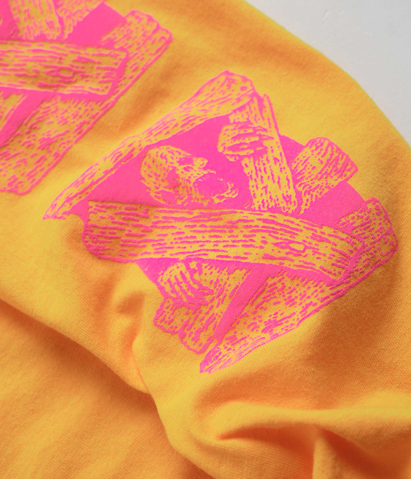 Dungeon Escape Long Sleeve T-Shirt in Golden Yellow