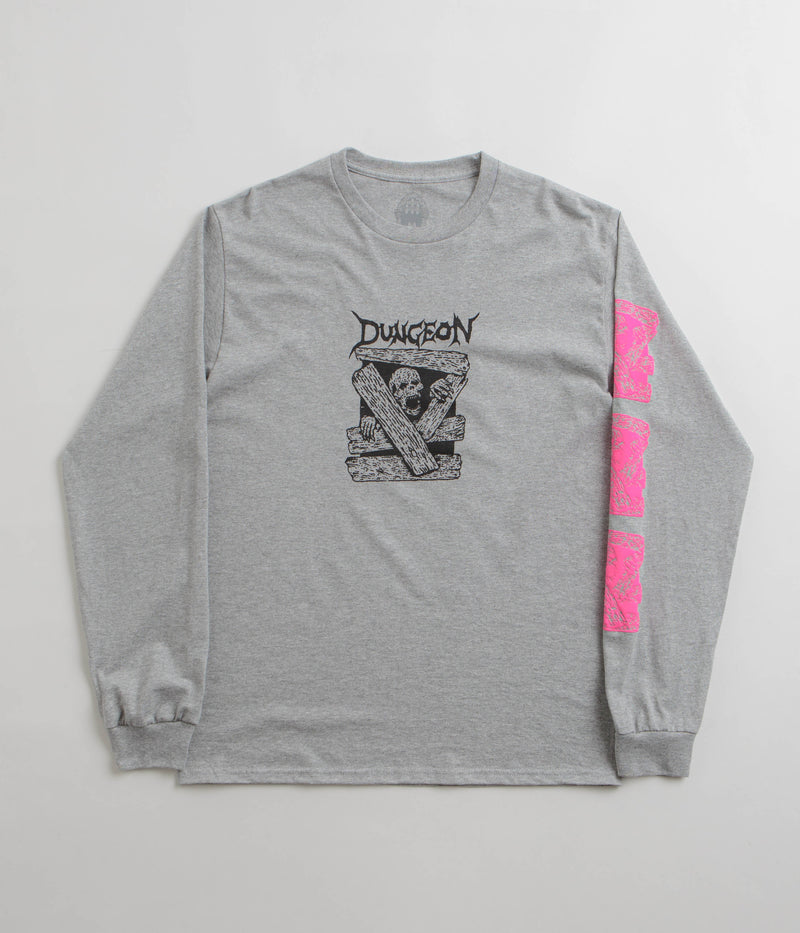 Dungeon Escape Long Sleeve T-Shirt in Grey