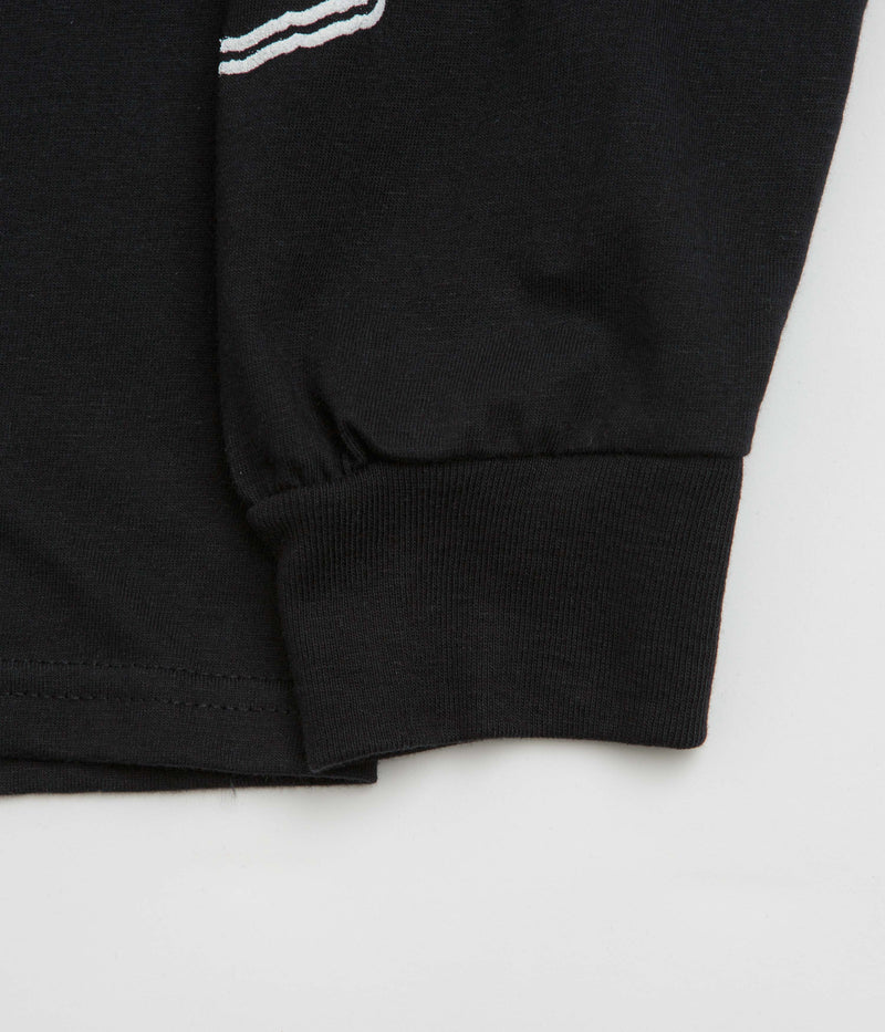 Dungeon Portcullis Logo Long Sleeve T-Shirt in Black