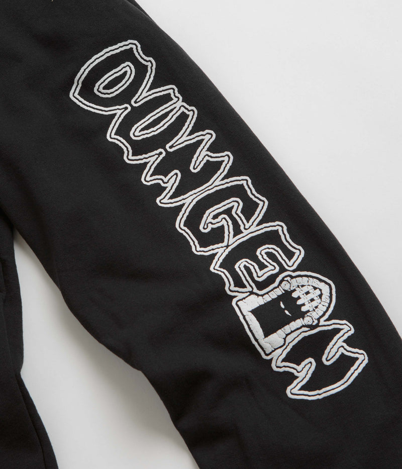 Dungeon Portcullis Logo Sweatpants in Black