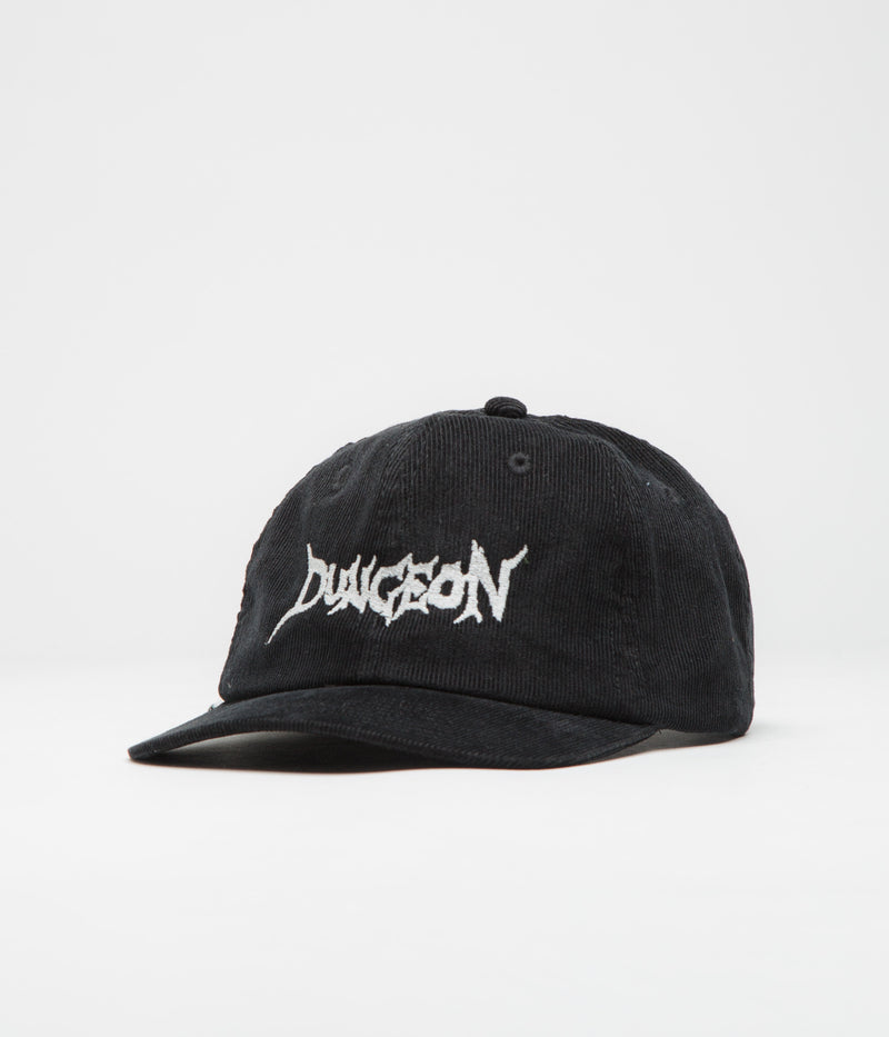 Dungeon Cord Cap in Black and Glow in the Dark