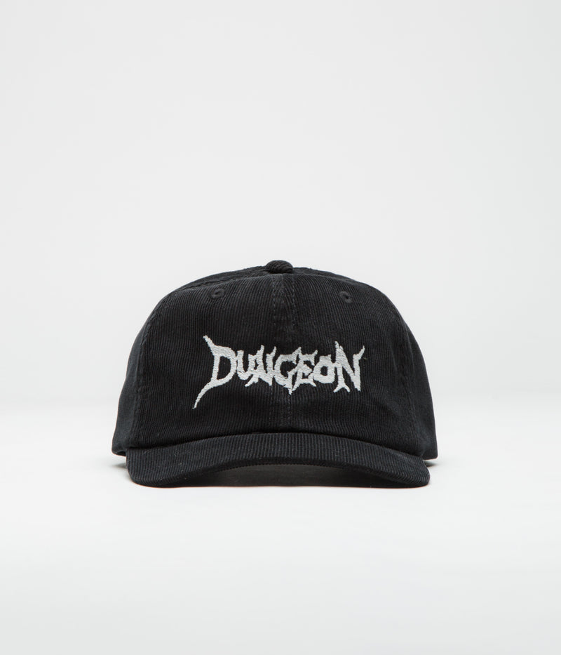 Dungeon Cord Cap in Black and Glow in the Dark