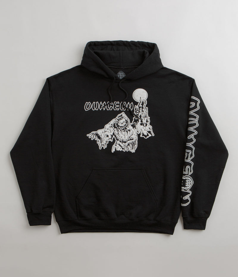 Dungeon Tower Hoodie in Black