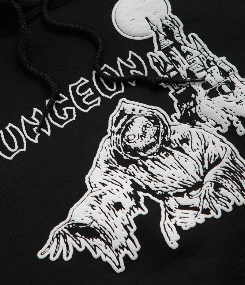Dungeon Tower Hoodie in Black