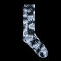 Dyed Ribbed Crew Sock