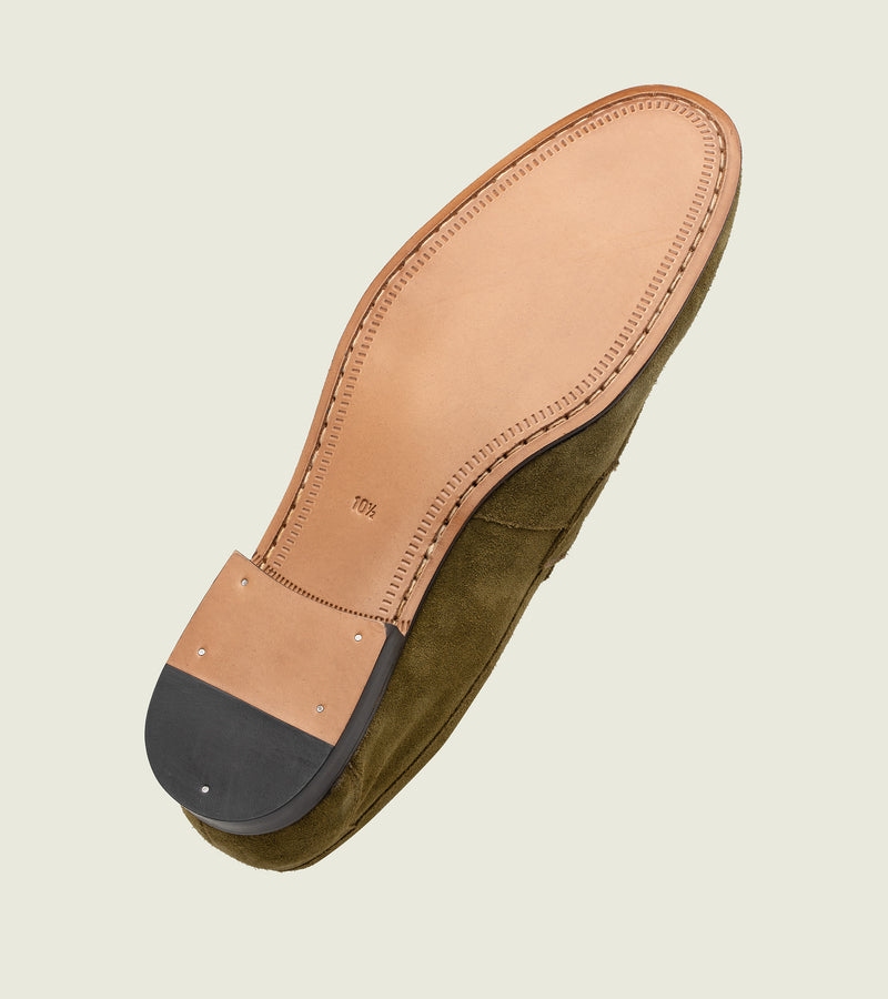 Olive Suede