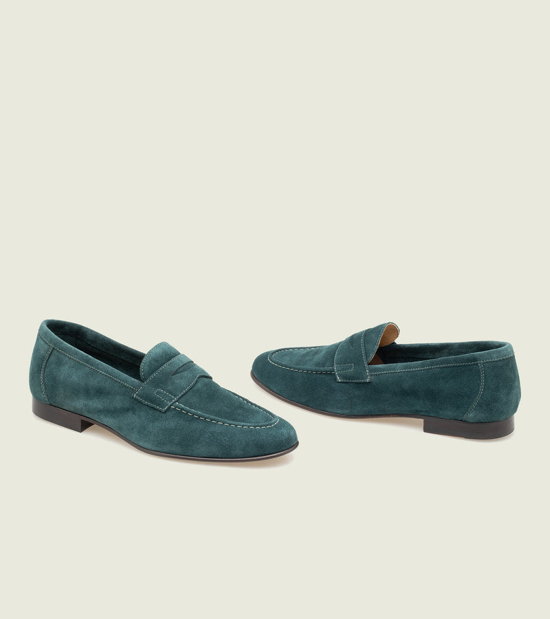 Petrol Suede