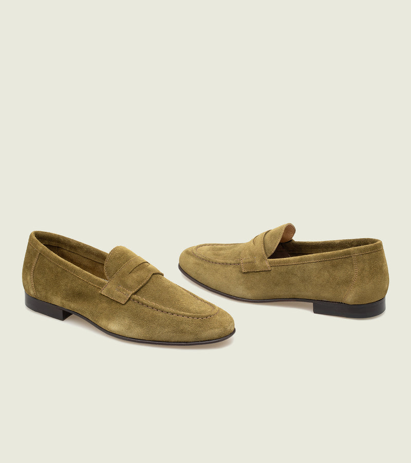 Olive Suede
