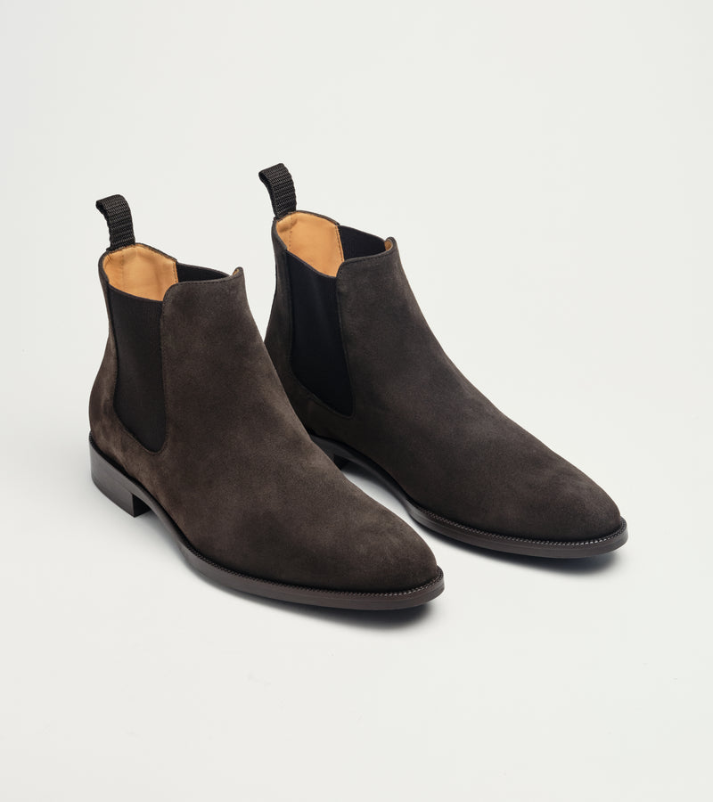 Brown Suede