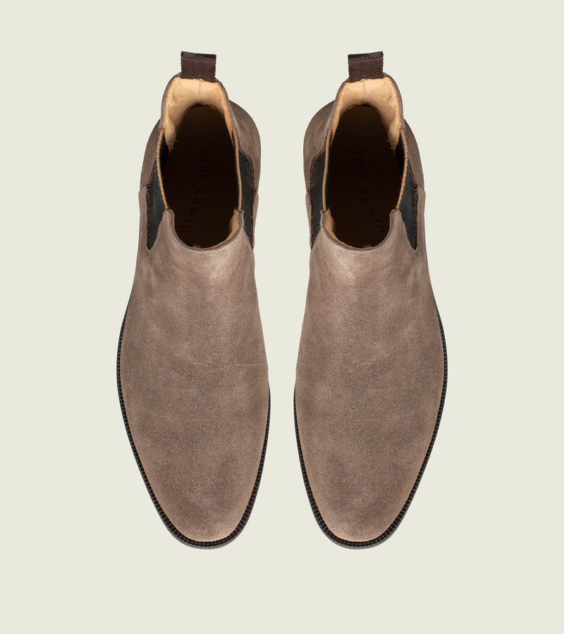 Taupe Suede