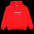 Embroidered Melting Logo Hoodie
