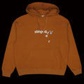 Embroidered Melting Logo Hoodie