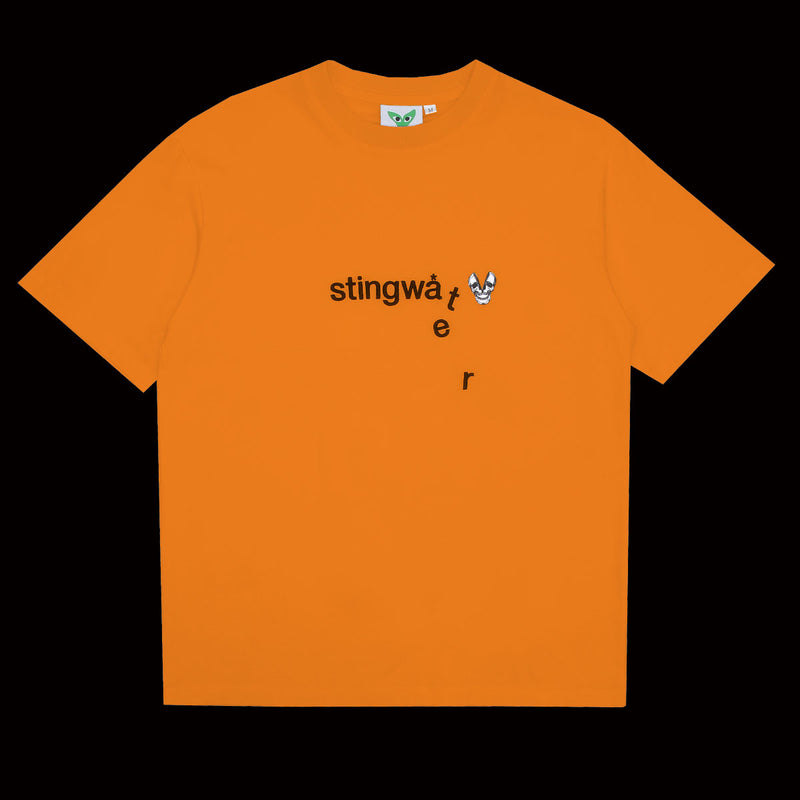 Embroidered Melting Logo T-Shirt