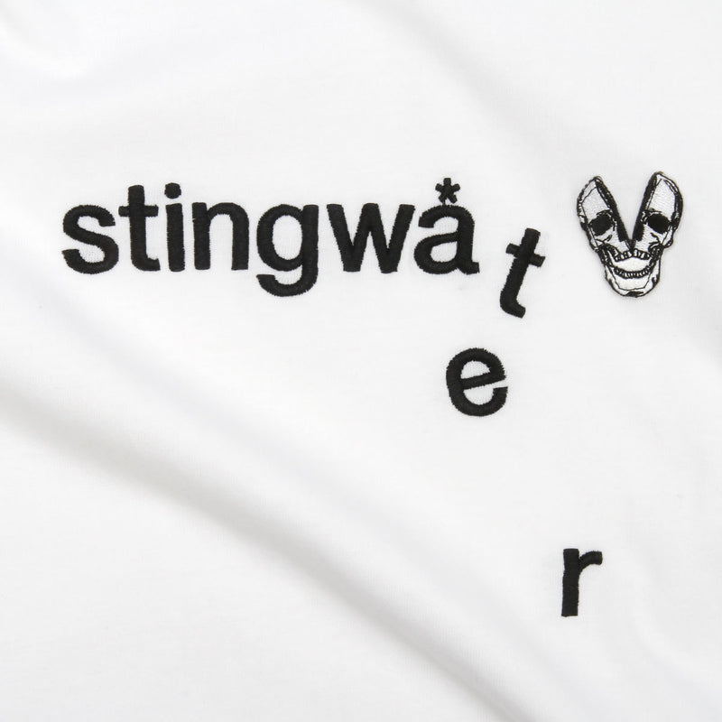 Embroidered Melting Logo T-Shirt