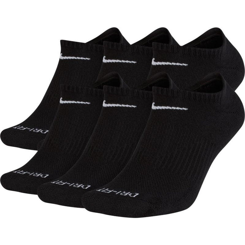 Nike Everyday Plus Cushioned Training No-Show Socks (6 Pairs)