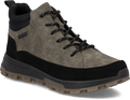 Quarter turn view Men's Rieker Footwear style name Finn 08 Waterproof in color SCHWZ/KAFF. Sku: 35508-25