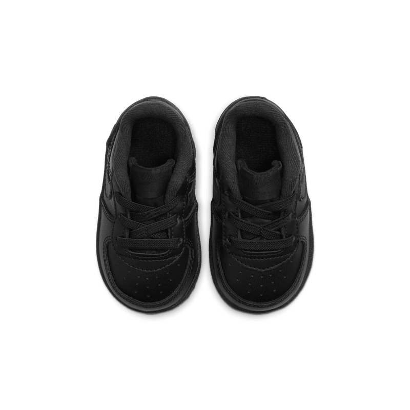 Nike Force 1 Crib Baby Bootie "Triple Black"