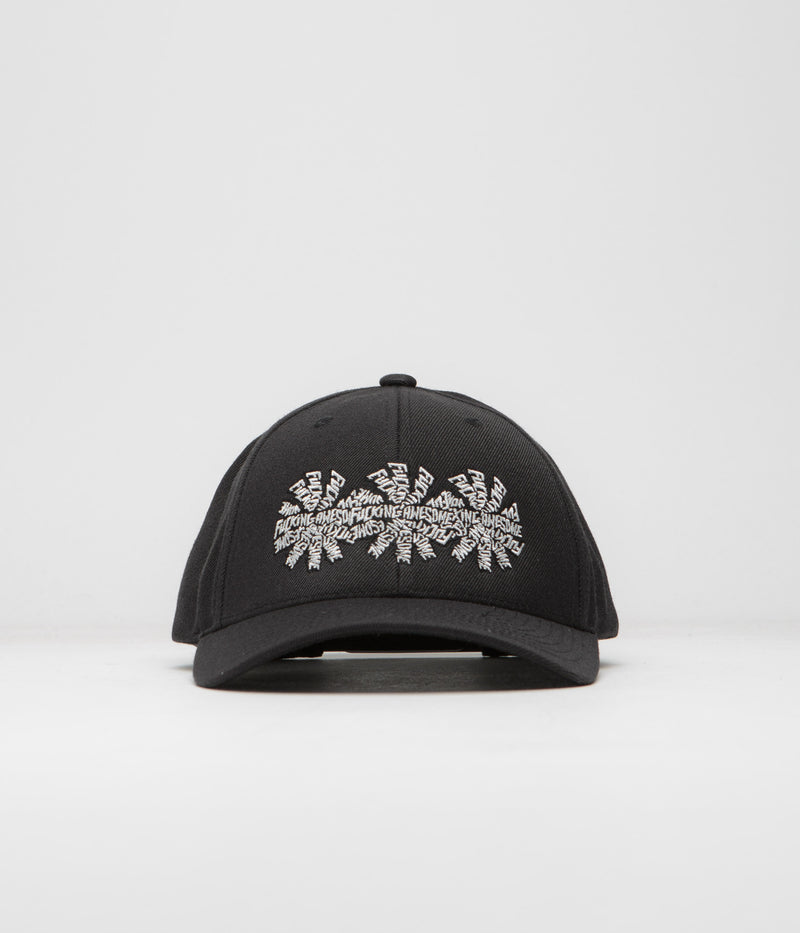 Fucking Awesome 3 Spiral Cap in Black