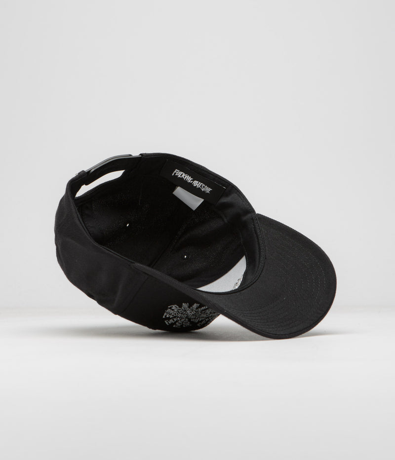 Fucking Awesome 3 Spiral Cap in Black