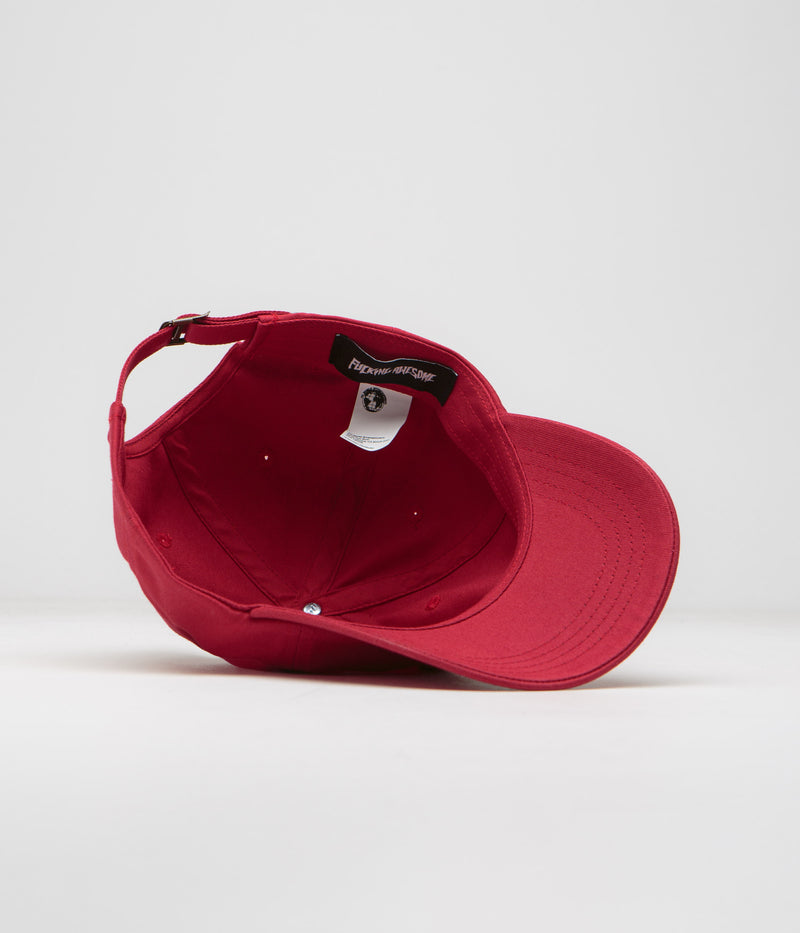 Fucking Awesome Core Crest Cap in Cranberry