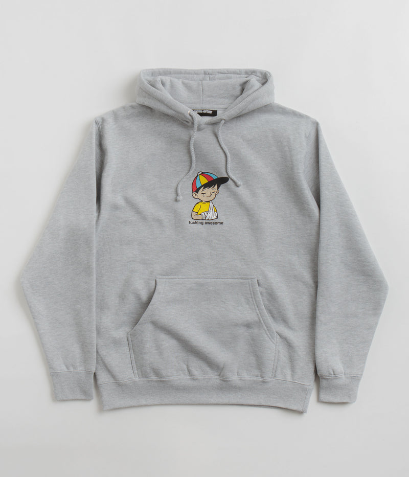 Fucking Awesome Wanto Kid Hoodie in Grey Heather