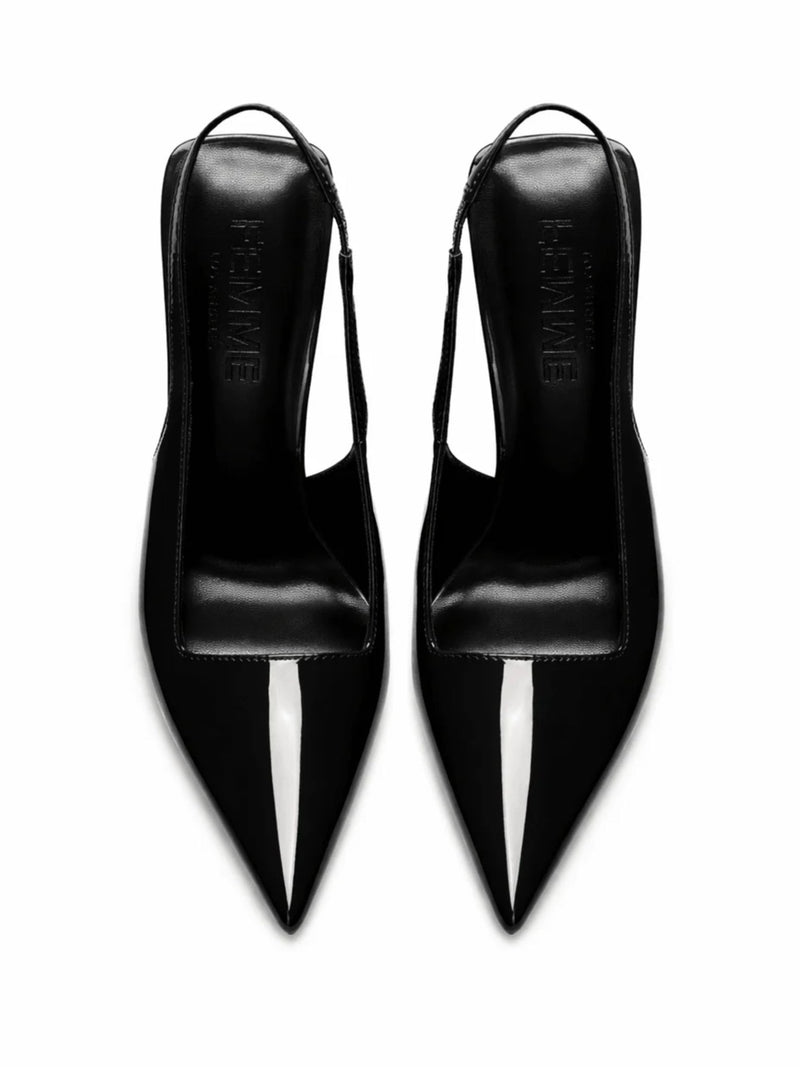 G63 Slingback 120 - Black - FEMME LA
