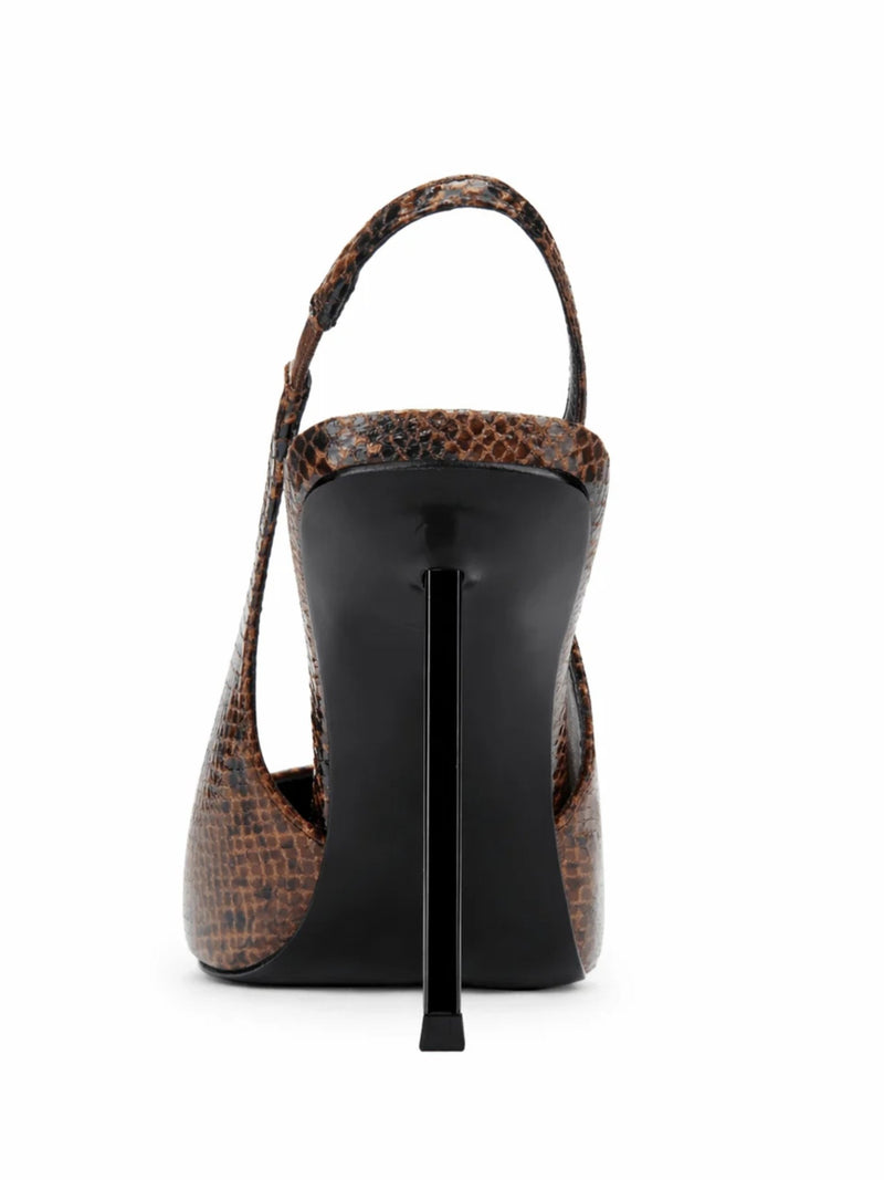 G63 Slingback - Exotic Serpent - FEMME LA