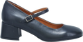 Quarter turn view Women's Miz Mooz Footwear style name Gabbie in color BLACK. Sku: GABBIE-BLACK