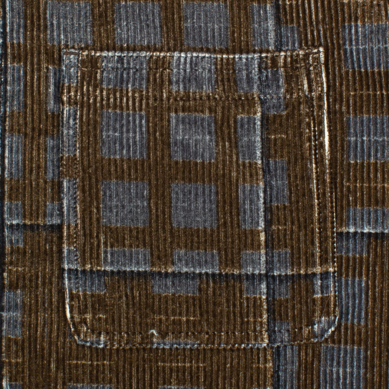Pop Trading Company Gilles de Brock Corduroy Check Shirt